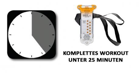 Komplettes Workout mit Isokinator unter 25 Minuten