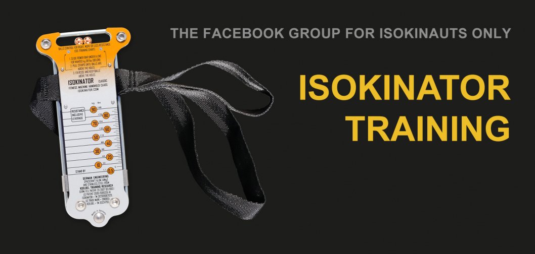 Isokinator Facebook Gruppe für Mitglieder
